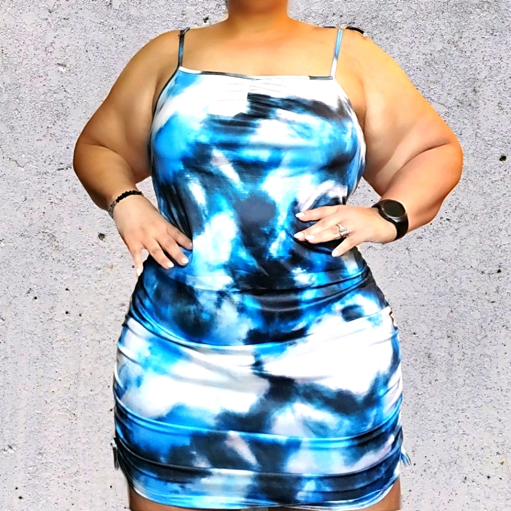 Oceanfront Rushed Dress